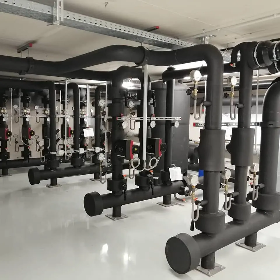 Elastomer-gedämmte Heizungsverteiler